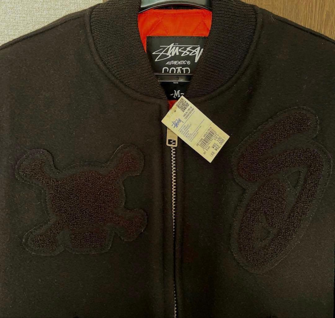 最終値下げ Stussy ブラック ジャンパー・ブルゾン