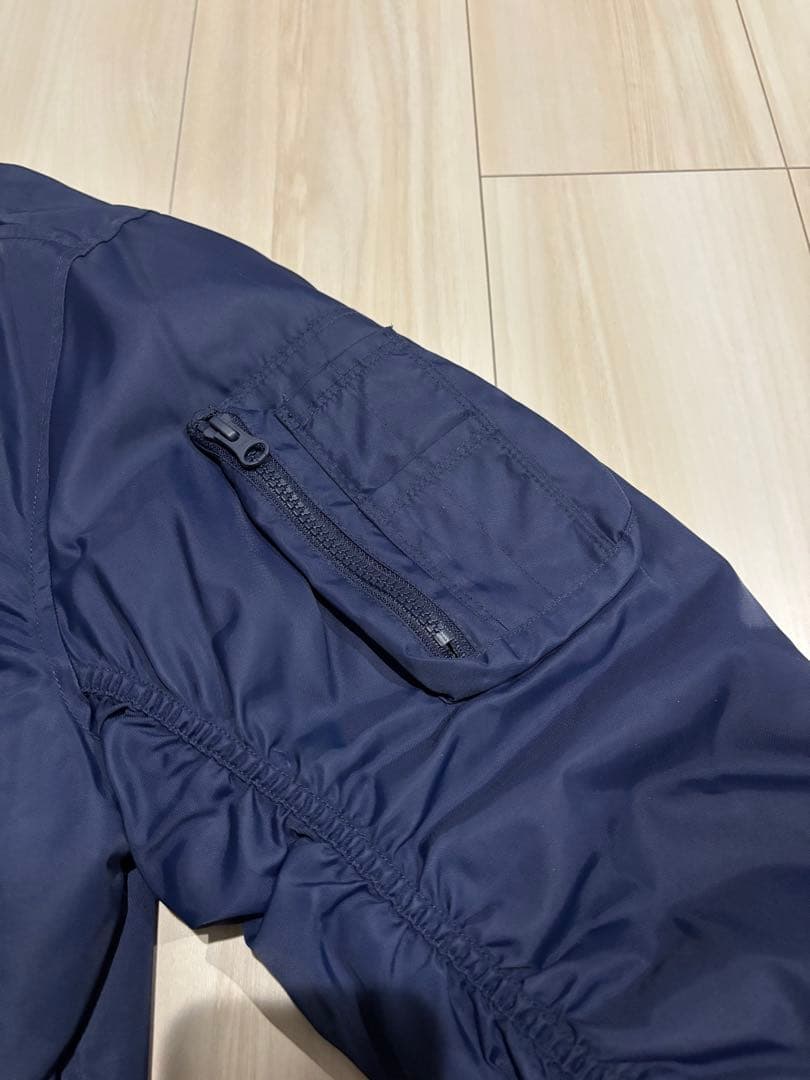 NIKE ナイキ リバーシブル MA-1 ジャケット ネイビー×レッド メンズ