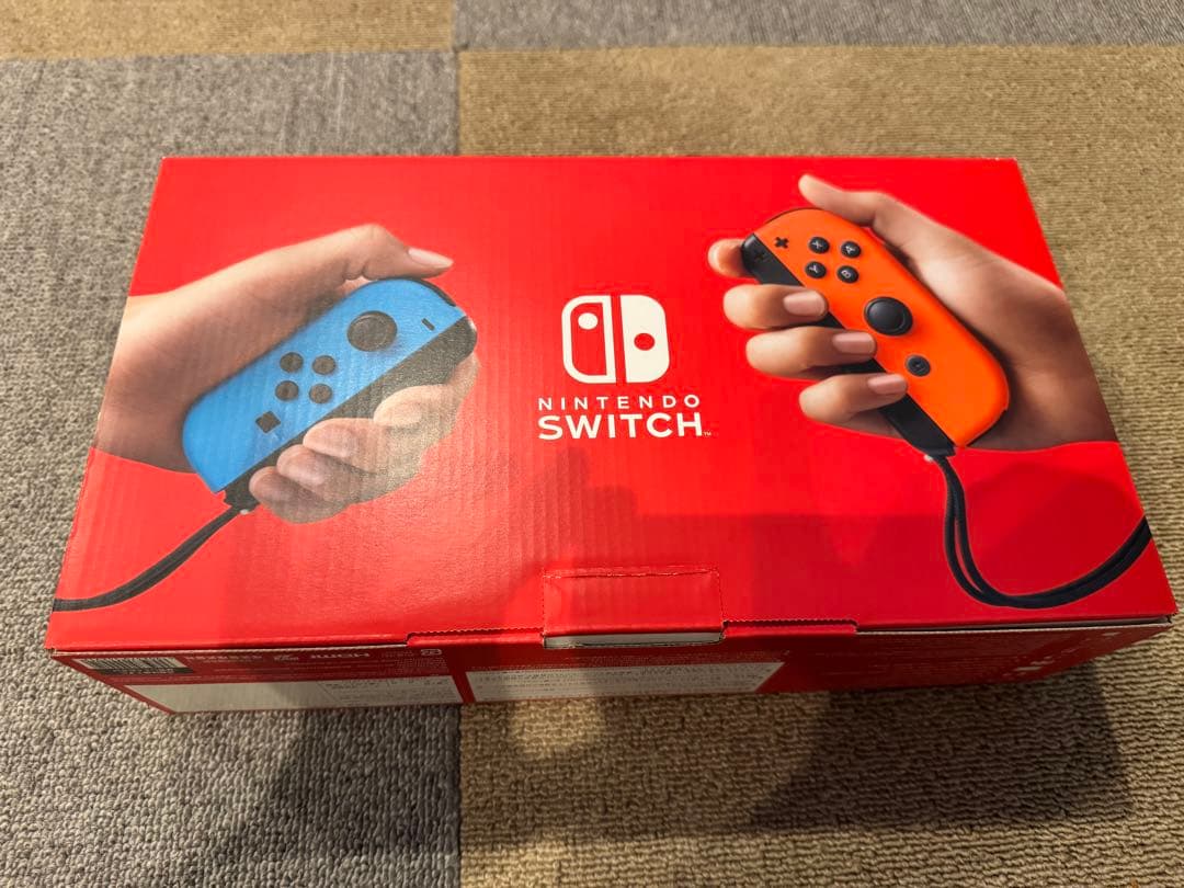 ［美品］Nintendo Switch 本体 (箱、付属品付き)