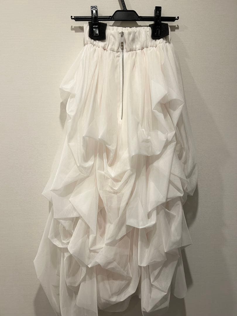 【the toe】Iris Tulle Skirt ホワイトS