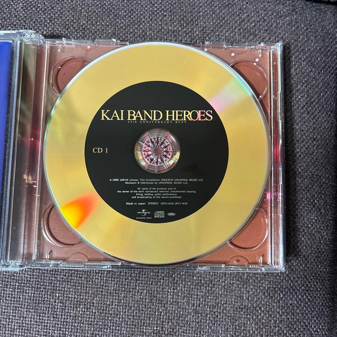 KAI BAND HEROES 10th ANNIVERSARY BESTサイン