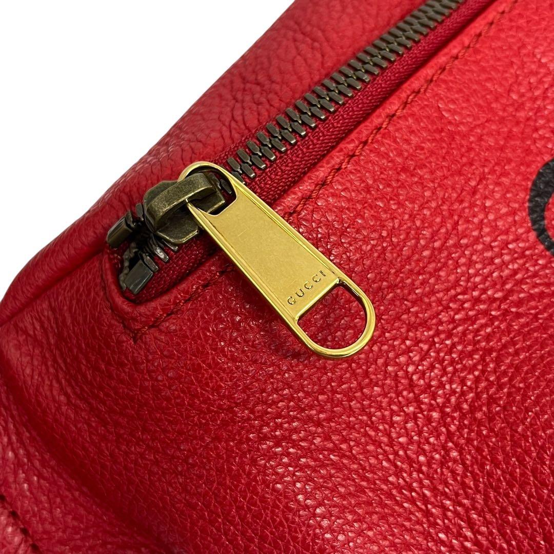 プ*M様 GUCCI ボディバッグ・ウエストポーチ レッド