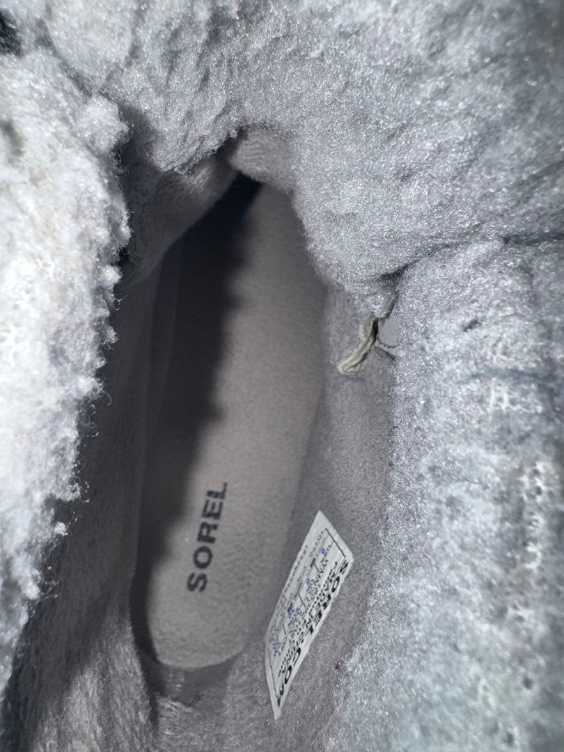SOREL グレー 冬用ブーツ