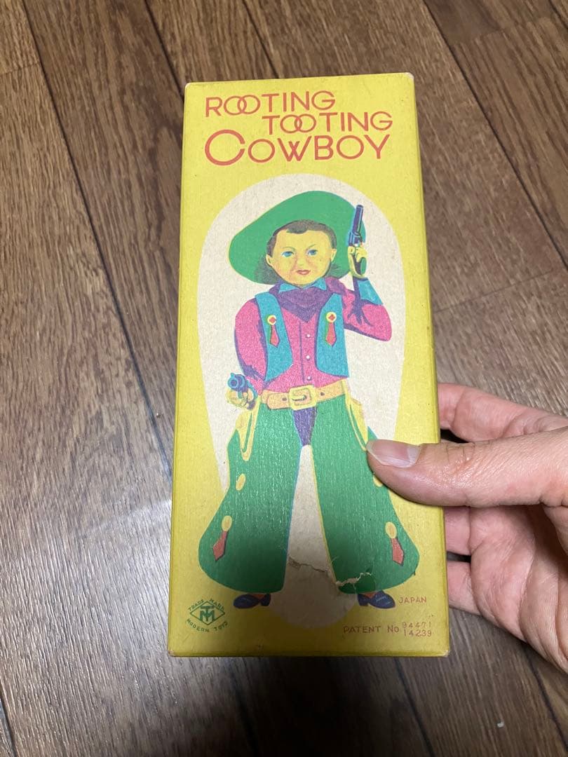 ビンテージ　マスダヤ　カウボーイ　ブリキ　可動品　1950年代