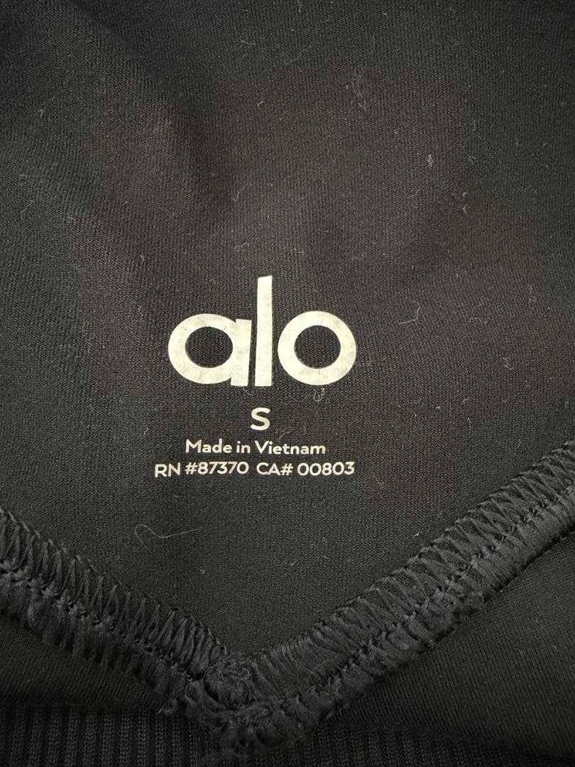 alo ハイウエスト レギンス ブラック S