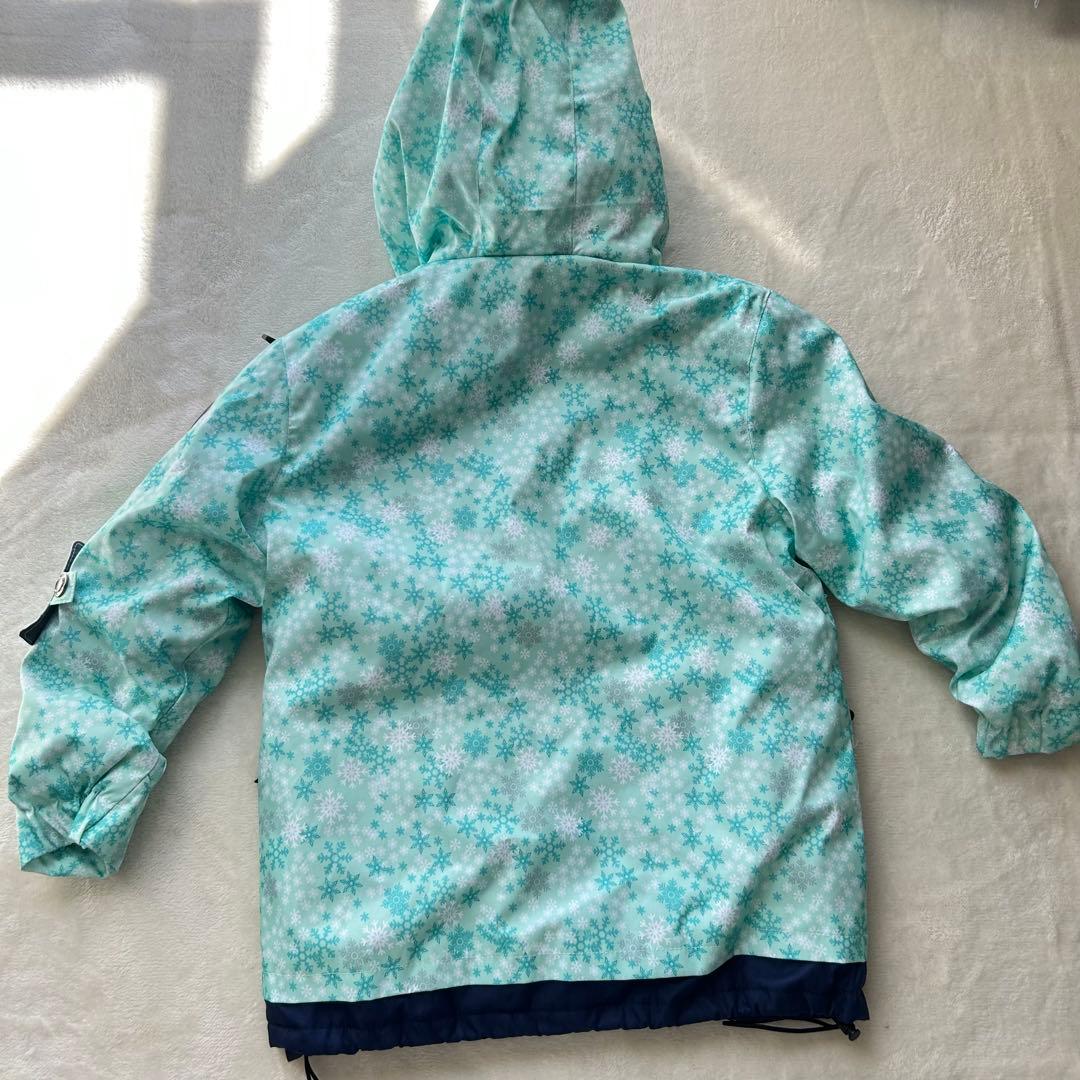 ♡cosby♡美品　スキーウェア　130 女の子　上下セット　雪　ミントグリーン