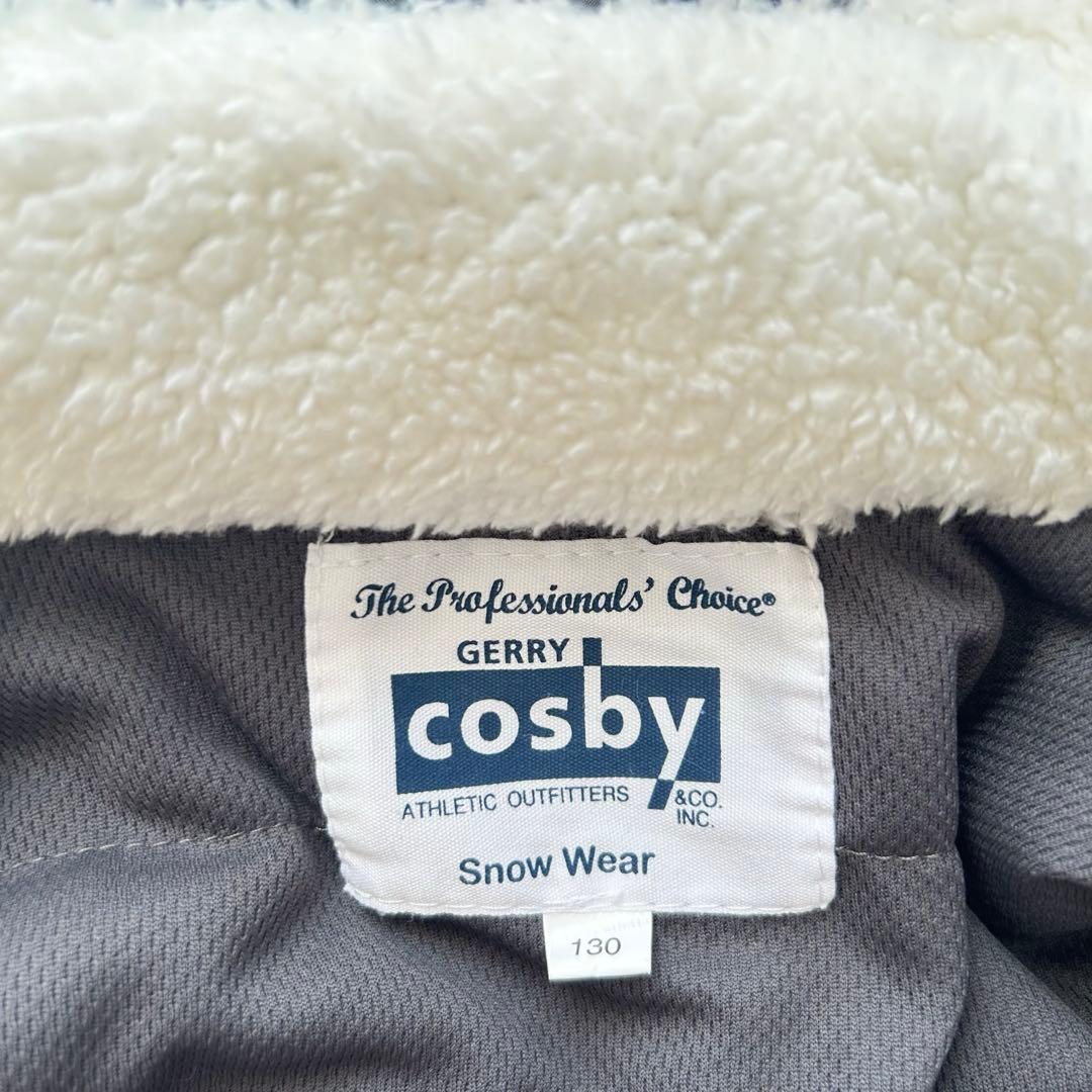 ♡cosby♡美品　スキーウェア　130 女の子　上下セット　雪　ミントグリーン