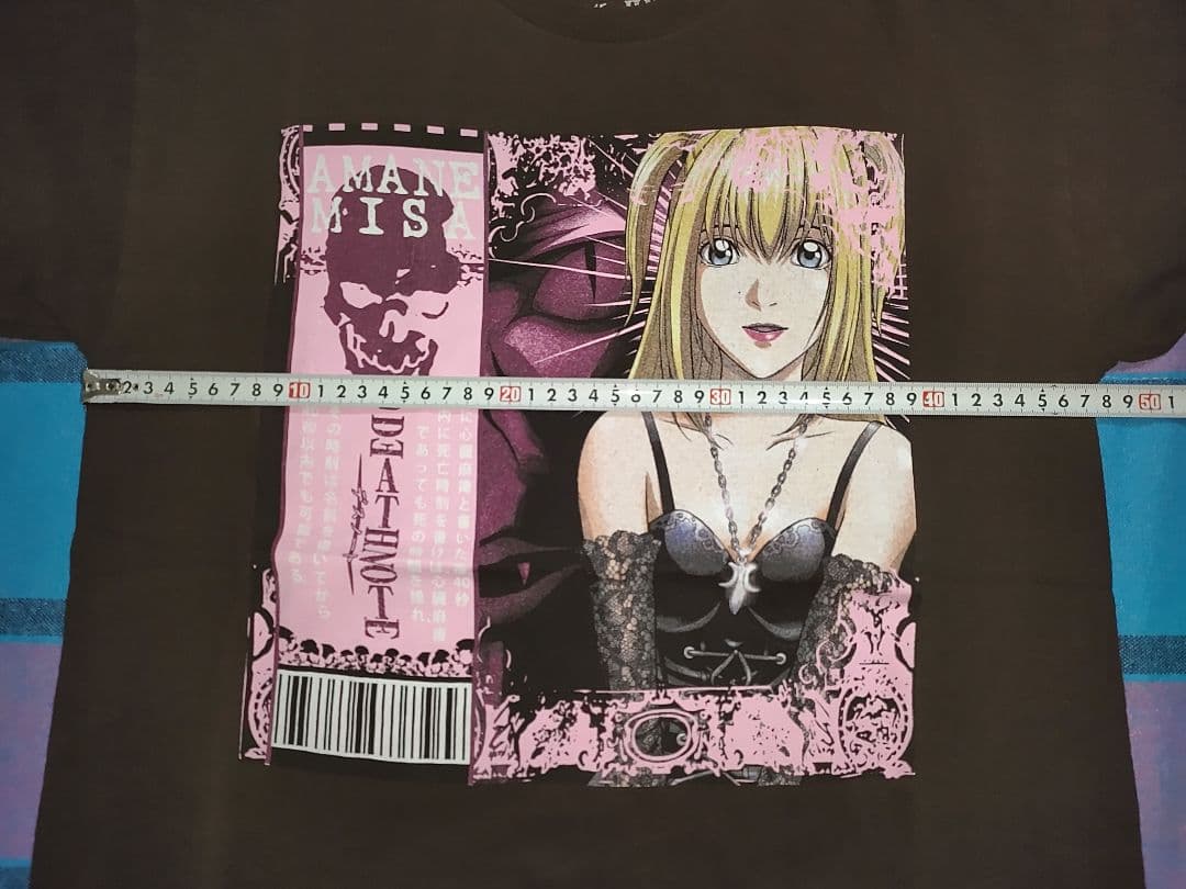 DEATH NOTE ミサミサ 弥海砂 アニメ Tシャツ ブラウン Mサイズ