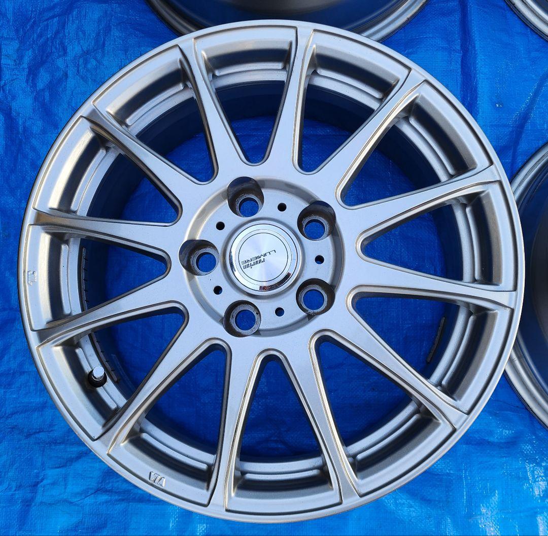 ② 限定送料込weds製 トヨタ平座ナット用ホイール16インチ6.5J +38