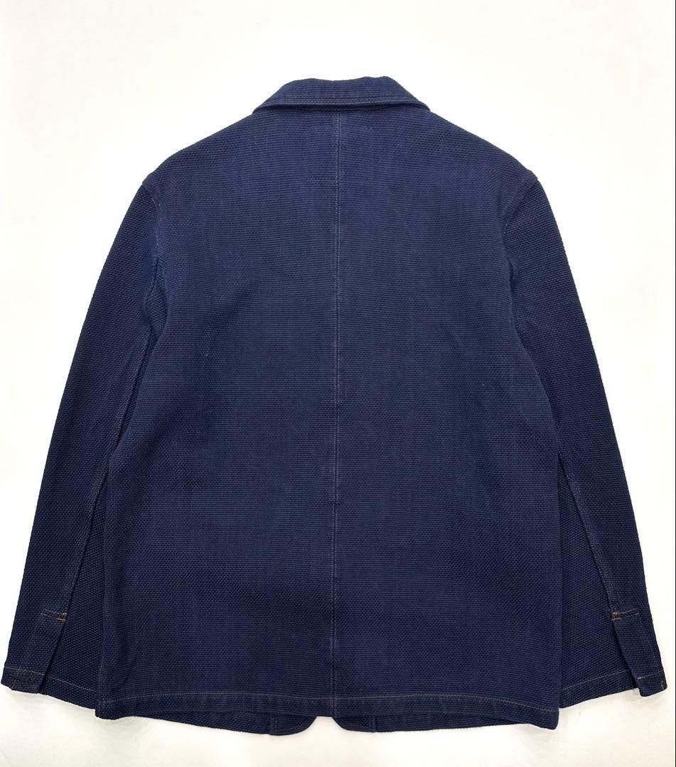 Studio D'artisan柿渋刺し子テーラードジャケット太陽染め×カセ染め