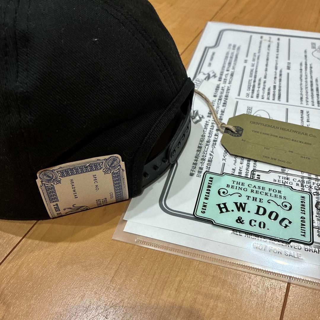 THE H.W.DOG&CO ブラック　キャップ