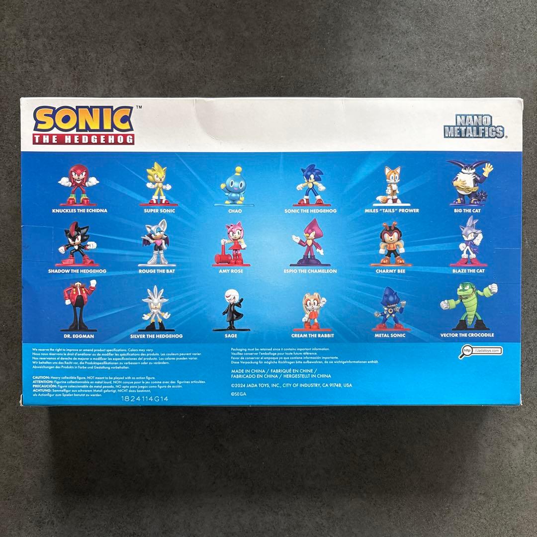 【新品】ソニック・ザ・ヘッジホッグ ダイキャストフィギュアセット