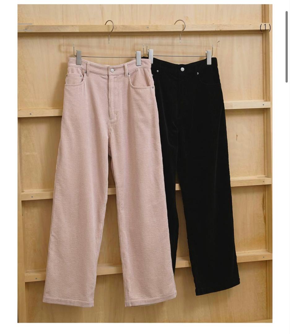 パンツ mafu Chunky Corduroy Pants