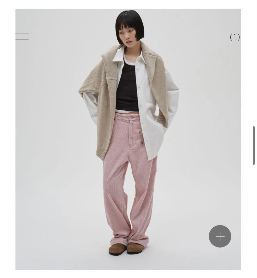 パンツ mafu Chunky Corduroy Pants