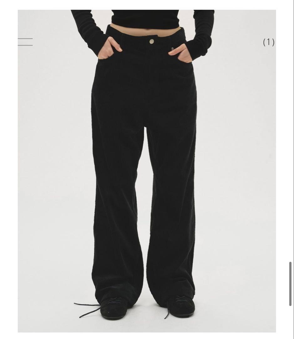 パンツ mafu Chunky Corduroy Pants