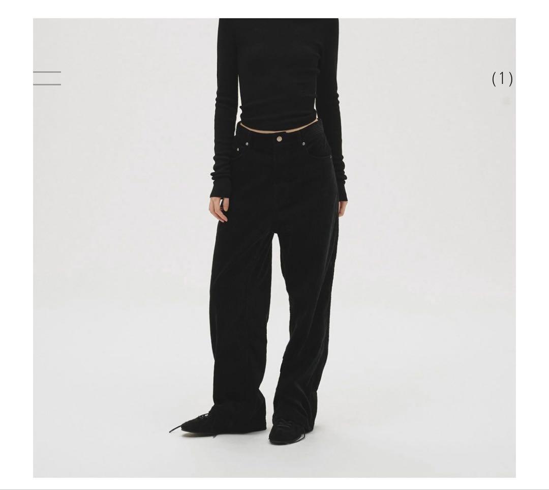 パンツ mafu Chunky Corduroy Pants