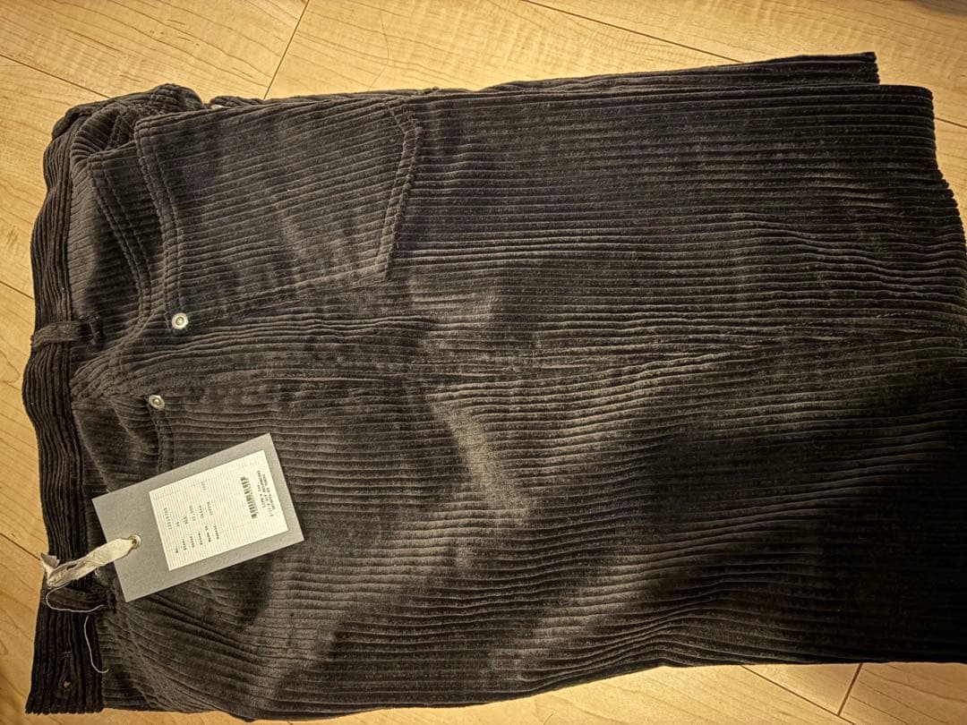 パンツ mafu Chunky Corduroy Pants