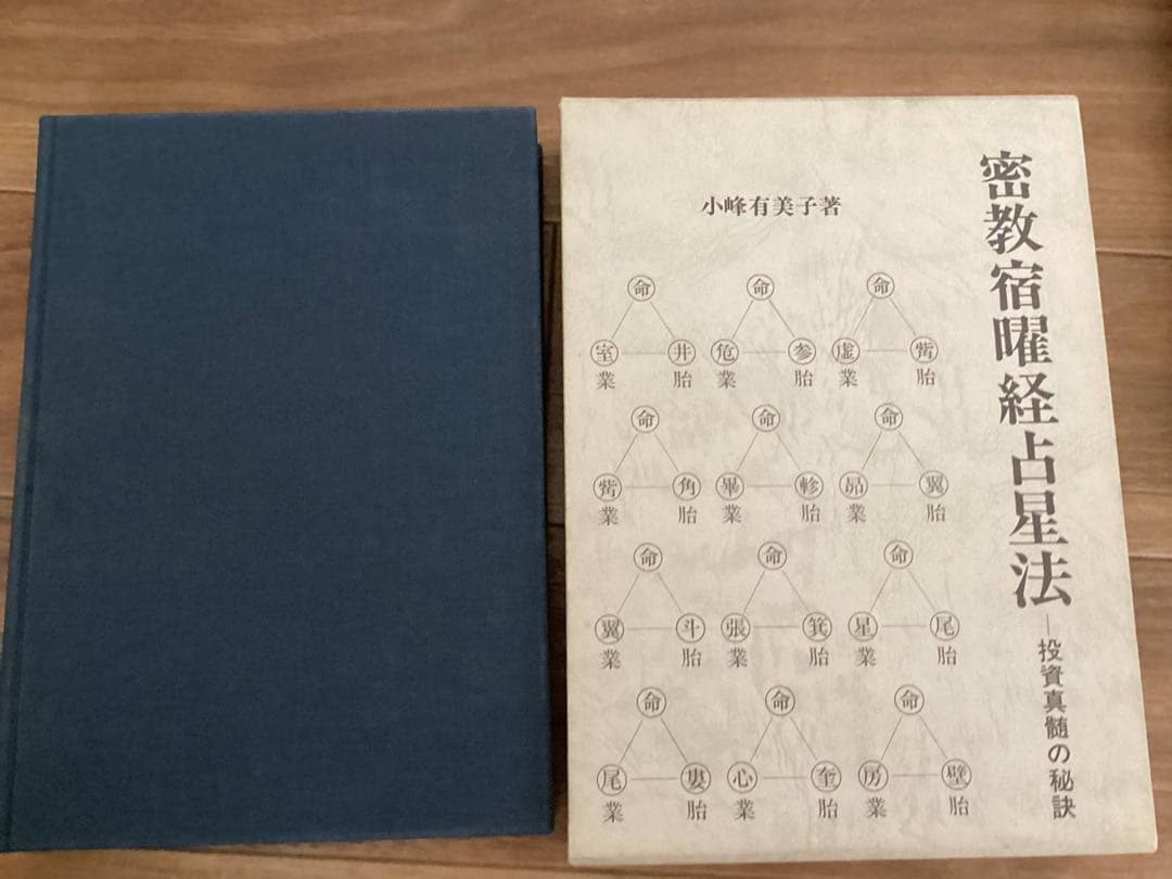 【在庫セール開催中！】密教宿曜経占星法　投資神髄の秘訣　小峰有美子