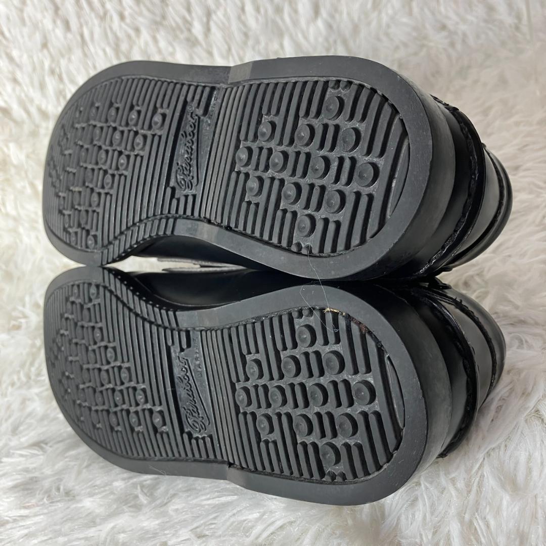 美品 Paraboot パラブーツ バース デッキシューズ ブラック 25㎝