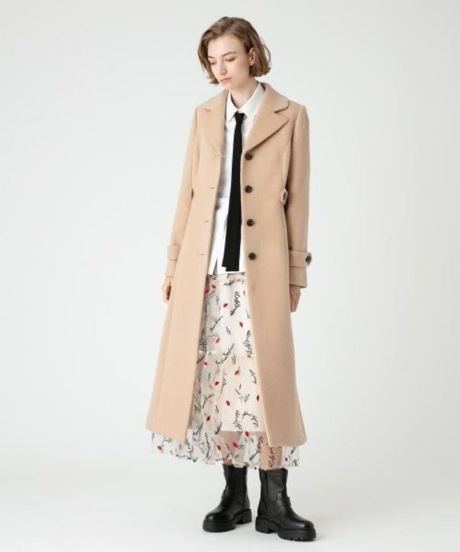LOULOU WILLOUGHBY ベージュ　ロングコート【限定値下げ】