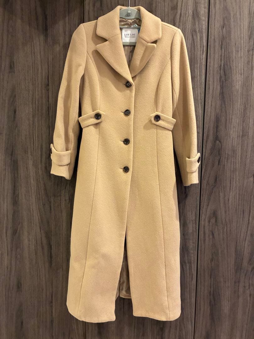 LOULOU WILLOUGHBY ベージュ　ロングコート【限定値下げ】