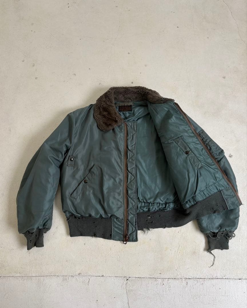 サ*ん様 50s B-15D フライトジャケットUSAF実物 38 MIL-J-