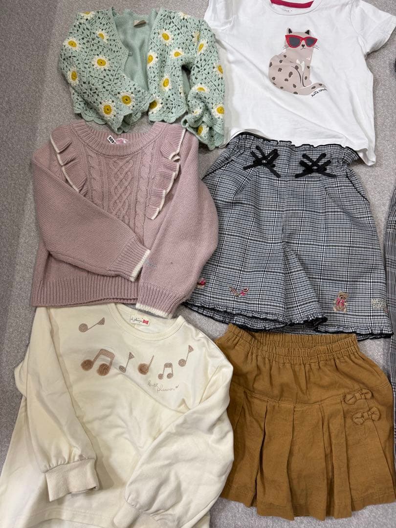 女の子　キッズ服　まとめ売り‼️ 110 メゾピアノ　KP ケイトスペードなど