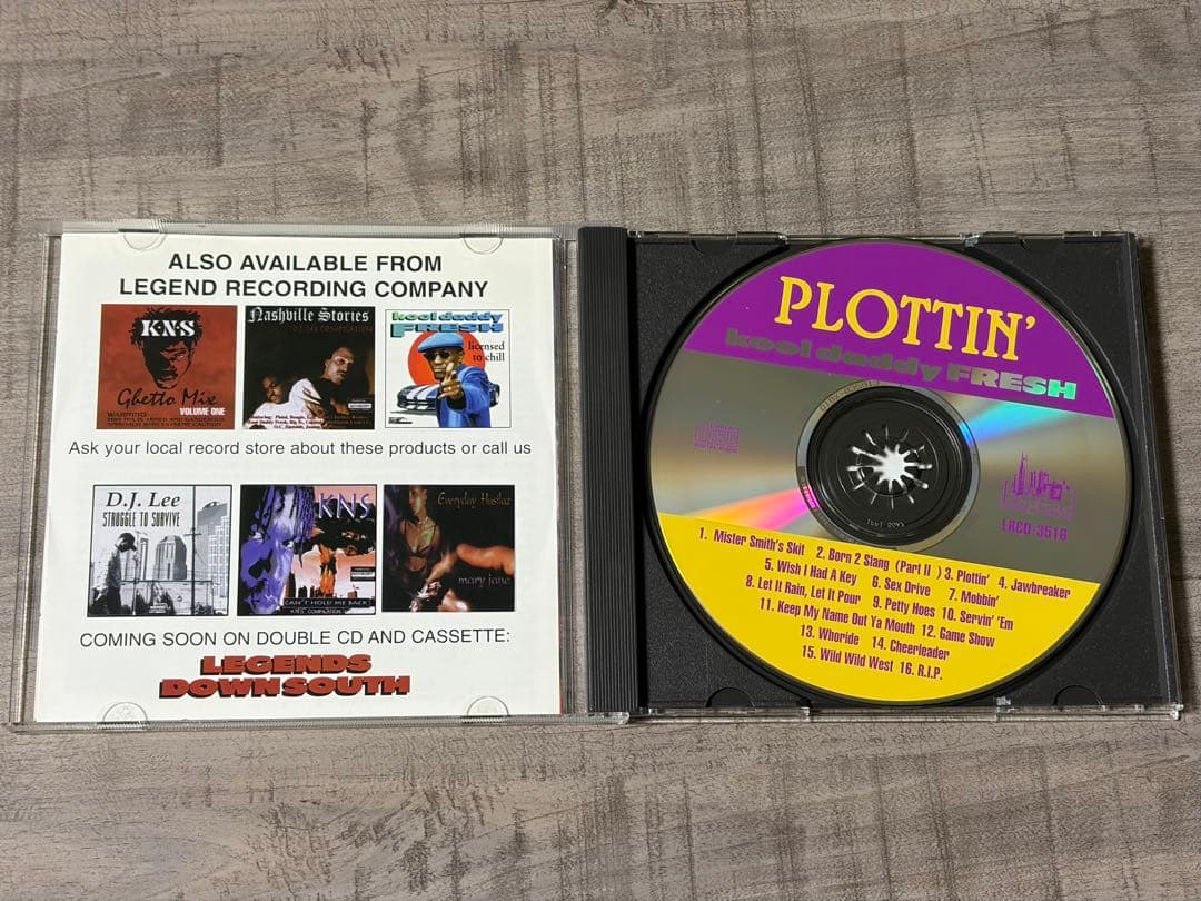 洋楽 Kool Daddy Fresh Plottin G-LUV G-RAP