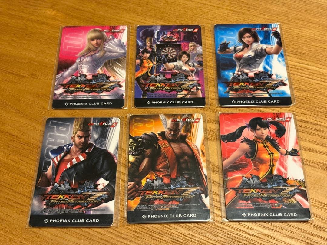 TEKKEN PHOENIX カード6枚セット