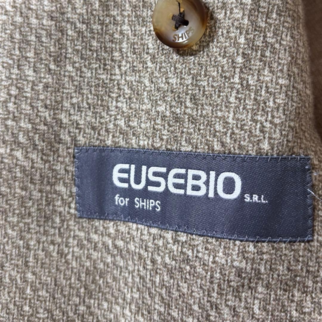 極美品　SHIPS EUSEBIO ジャージ アンコン　ジャケット　段返り3B