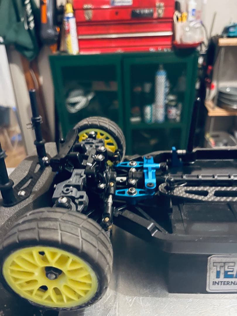 ※最終価格 TAMIYA 【TT02 ノーマル脚Ver.+OP】&ヤリスボディー