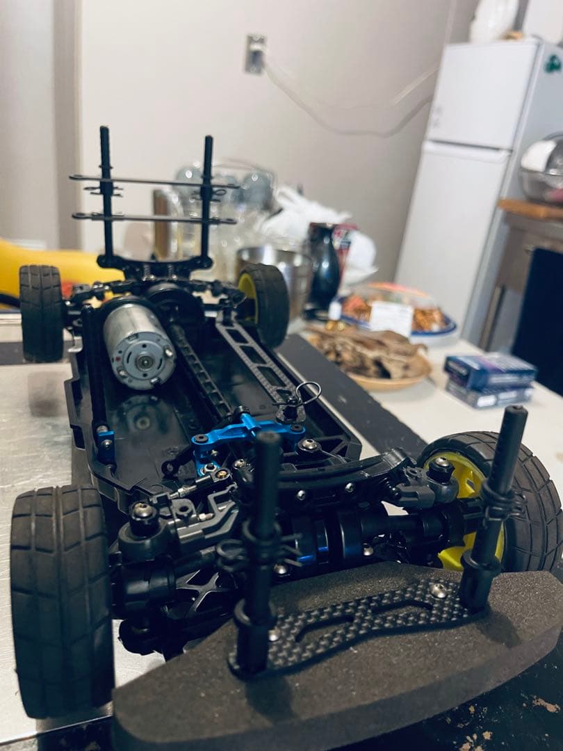 ※最終価格 TAMIYA 【TT02 ノーマル脚Ver.+OP】&ヤリスボディー