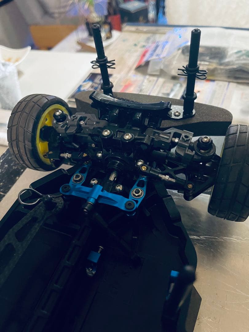 ※最終価格 TAMIYA 【TT02 ノーマル脚Ver.+OP】&ヤリスボディー