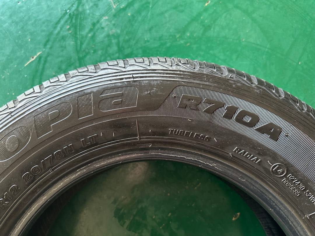 ブリヂストン145/80R12 R710 (A)4本セット