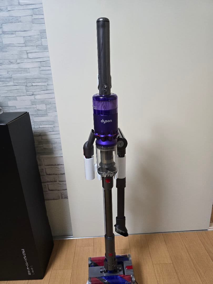 Dyson 掃除機 紫色 本体 保証 付属品付き