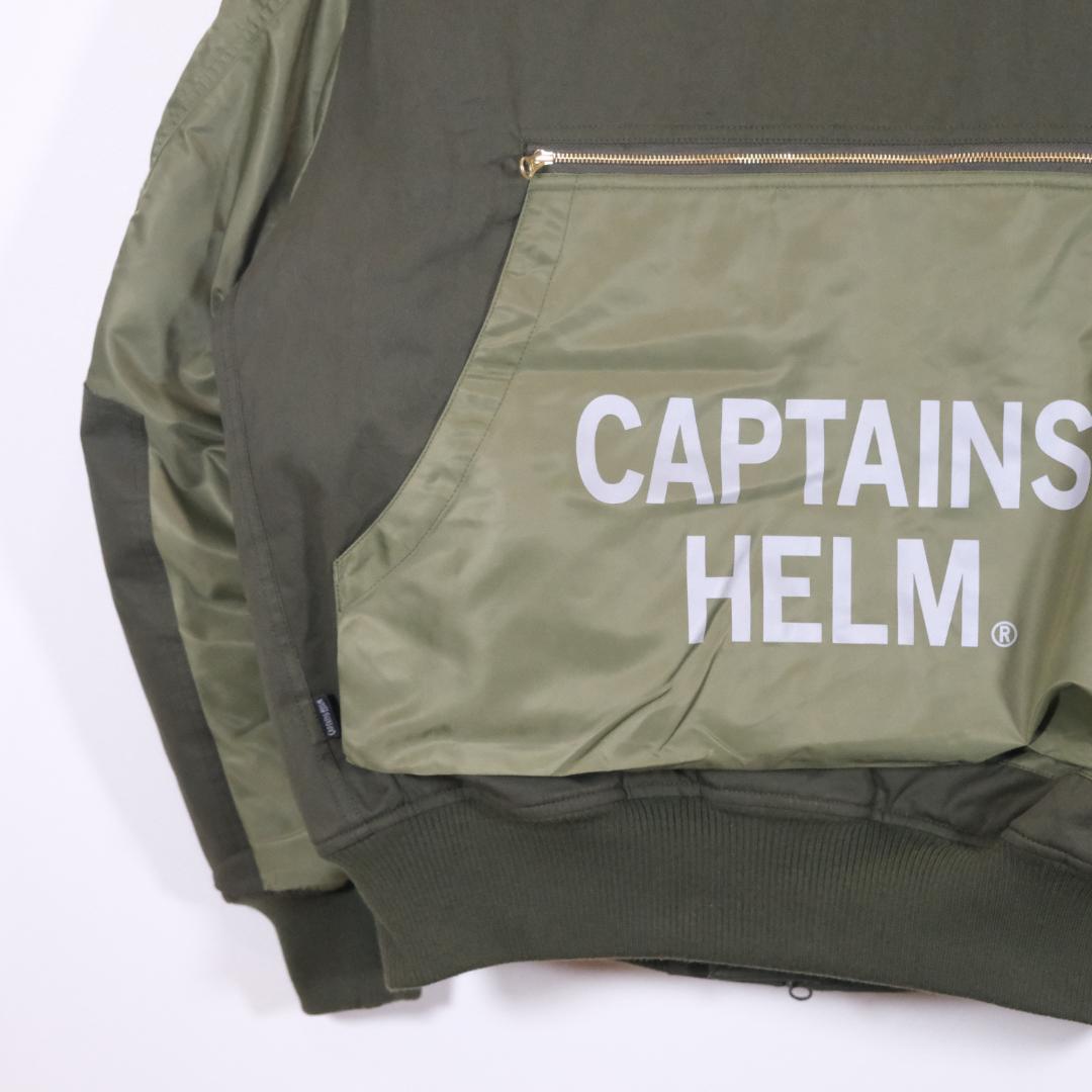 ぷ*ん様 CAPTAINS HELM #SYL38 MIL MA-1 JKT O