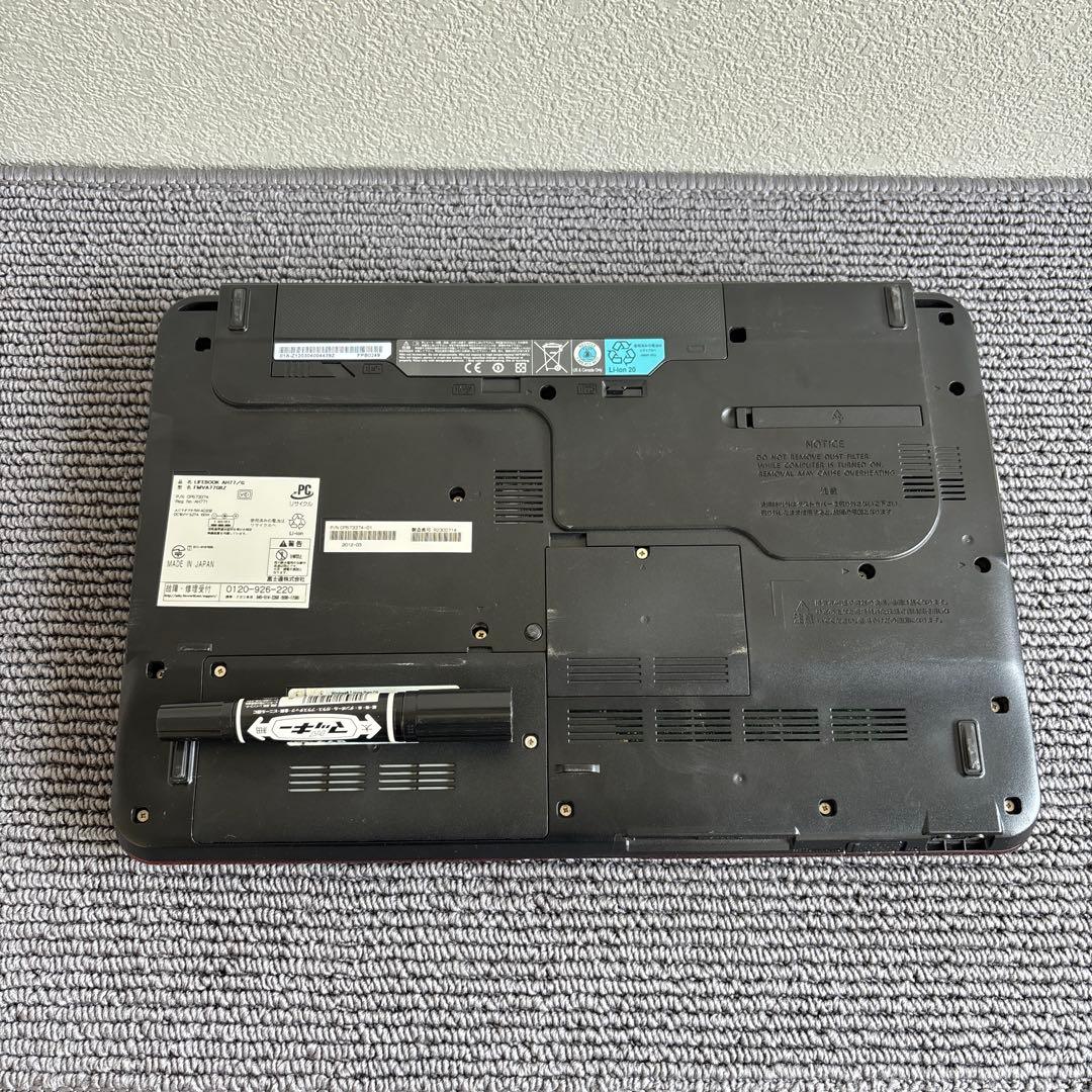 富士通lifebook AH77/G i7-2670QMメモリ8GB #5737