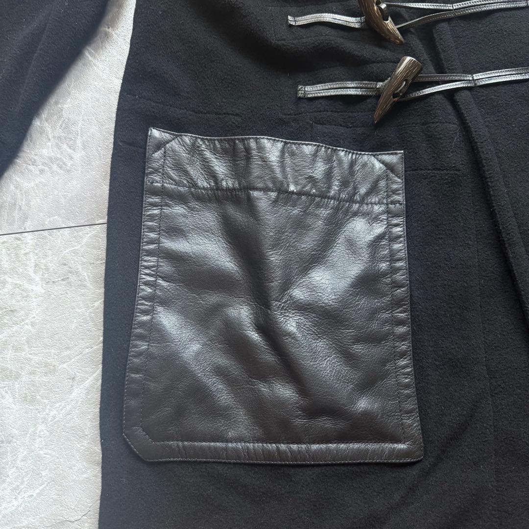 ジャケット・アウター forsomeone wool leather duffle coat