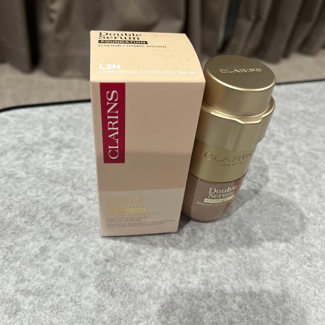 クラランス　ダブルセーラム　ファンデーション　Ｌ３Ｎ　３０ＭＬ