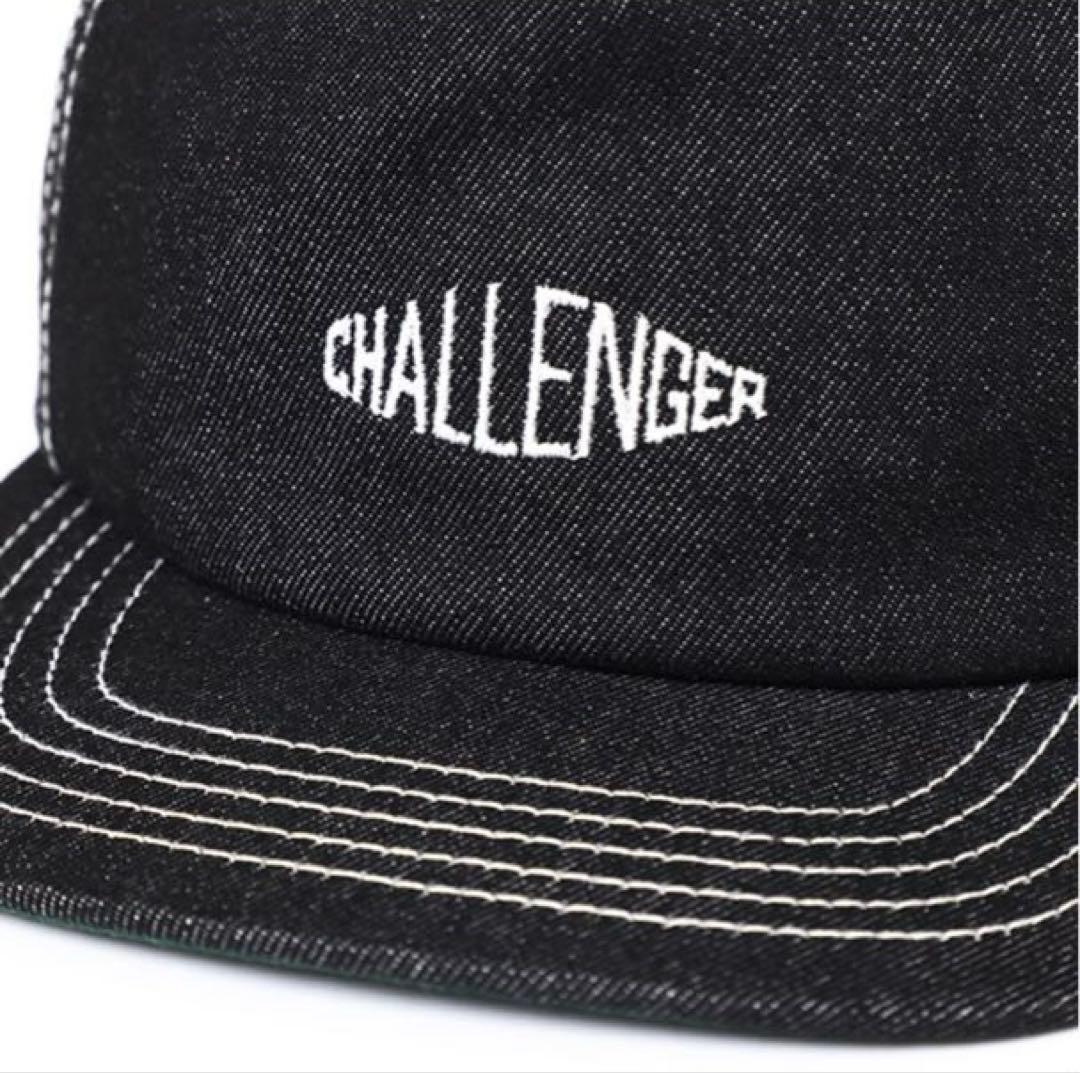 CHALLENGER チャレンジャー デニム ロゴ キャップ 帽子 インディゴ