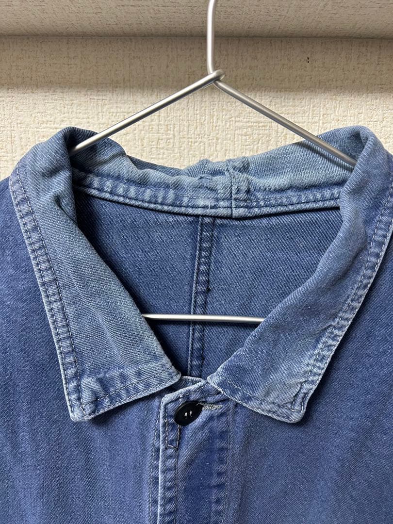 French vintage work jacket カバーオールBIGSIZE
