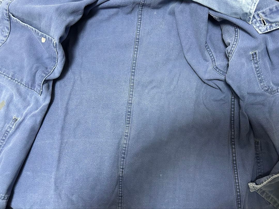 French vintage work jacket カバーオールBIGSIZE