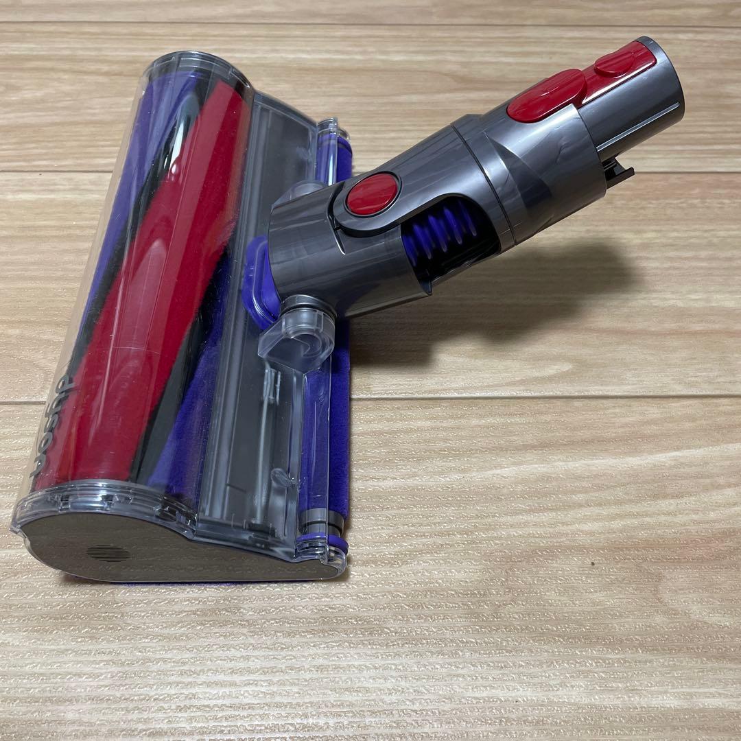 （新品未使用）ダイソン 純正ソフトローラーヘッド、充電コード付