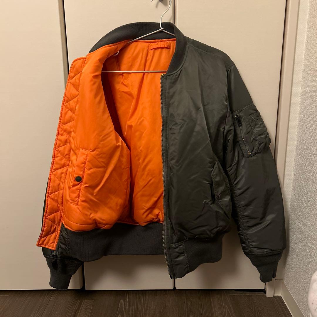 Alpha Industries MA-1 フライトジャケット S カーキ
