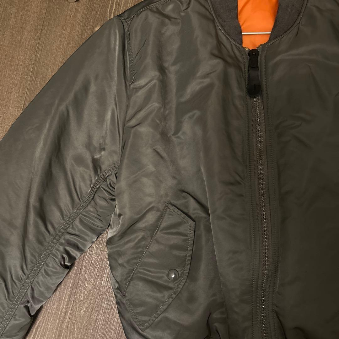 Alpha Industries MA-1 フライトジャケット S カーキ