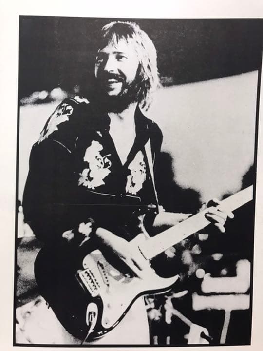 エリック・クラプトン日本公演1974年パンフレット