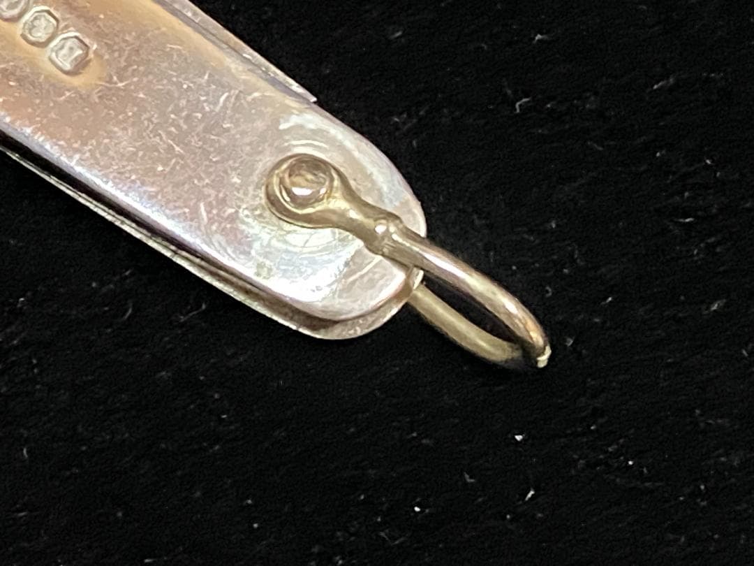 の*り様 1903年銀 STERLING★ホールマーク●ナイフ ビンテージ
