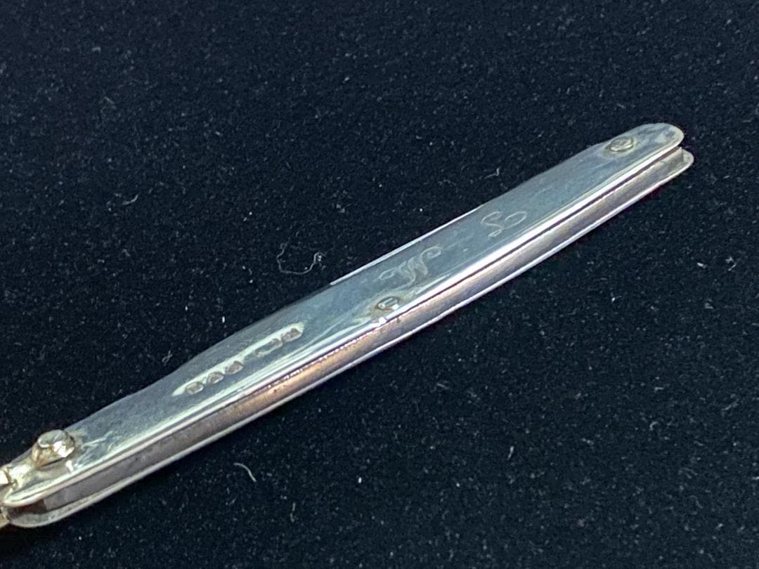 の*り様 1903年銀 STERLING★ホールマーク●ナイフ ビンテージ