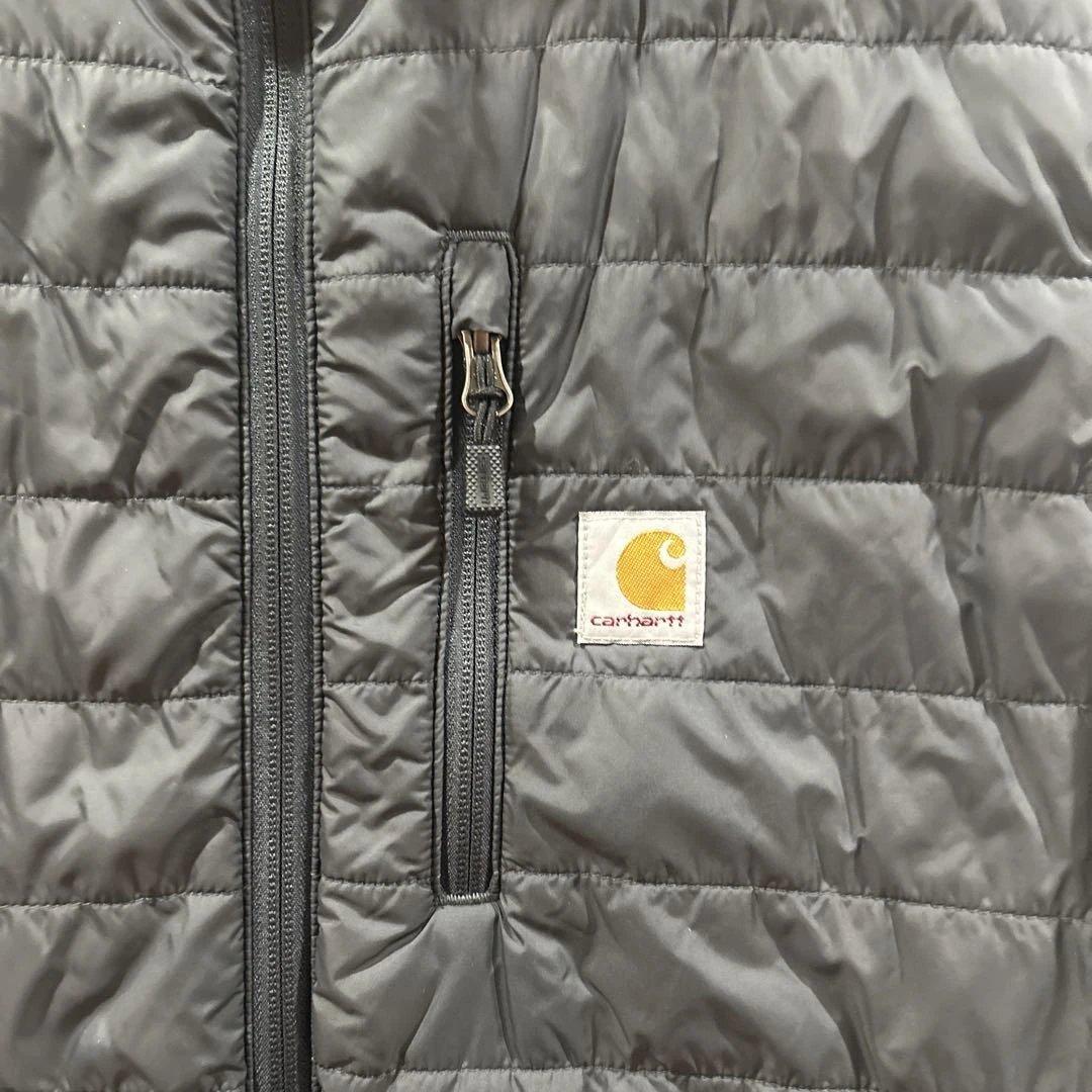 Carhartt 中綿 ナイロンベスト グレー