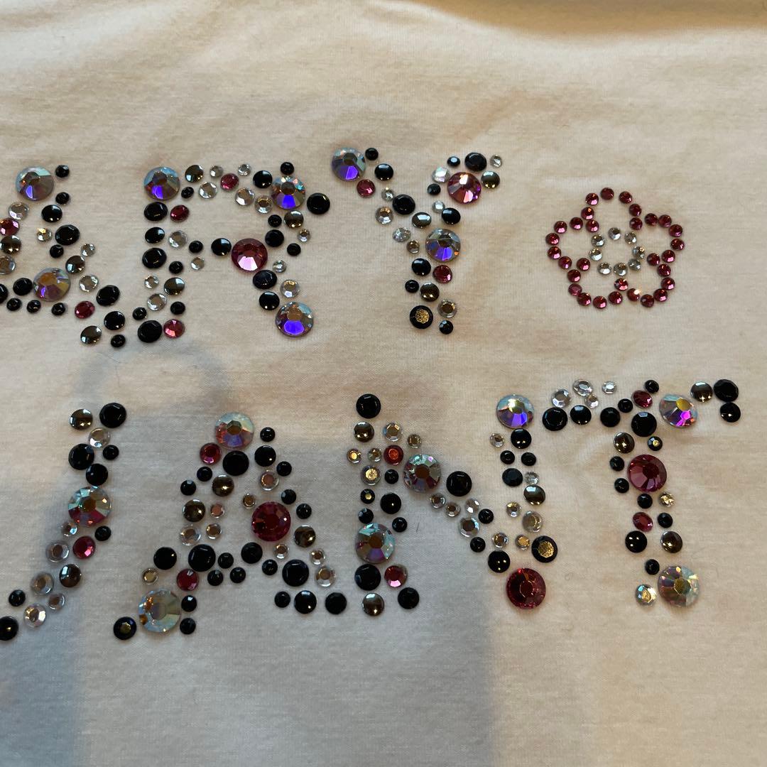 MARY QUANT ストーン装飾 Tシャツ